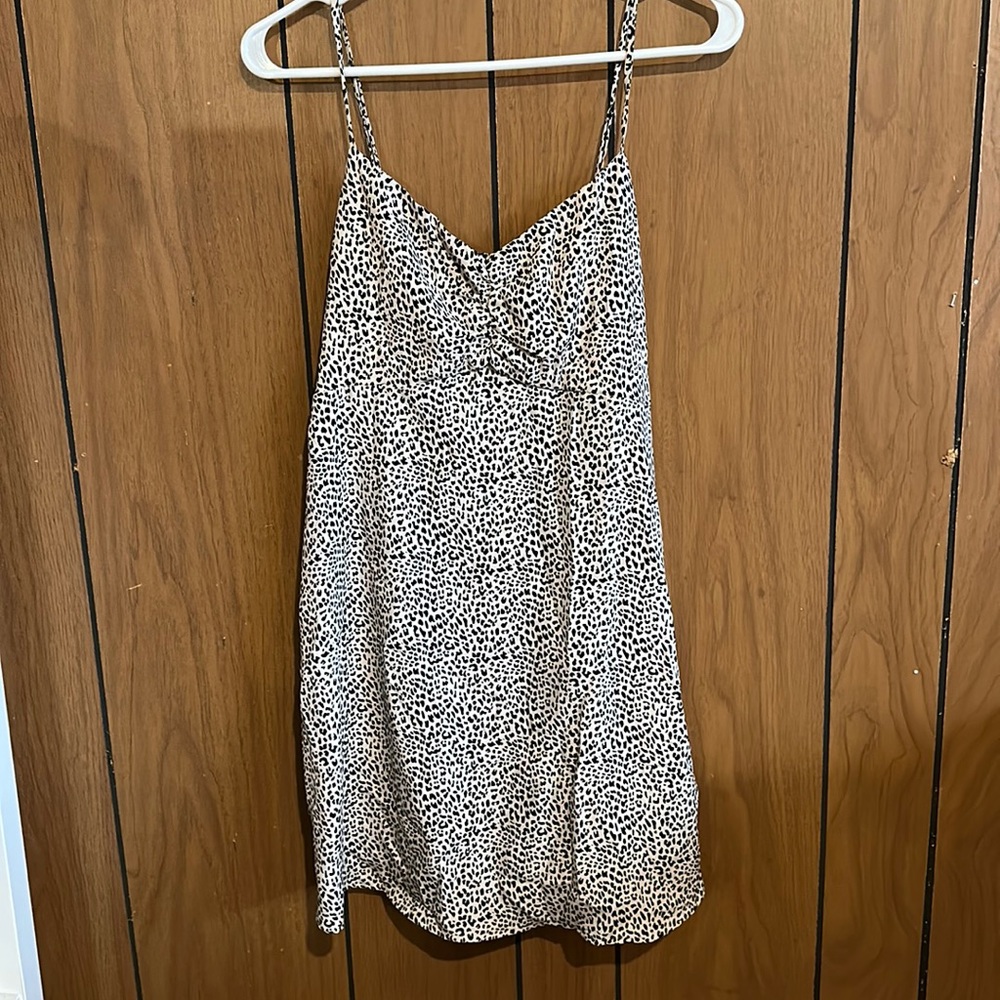 I Joah Cheetah mini dress
